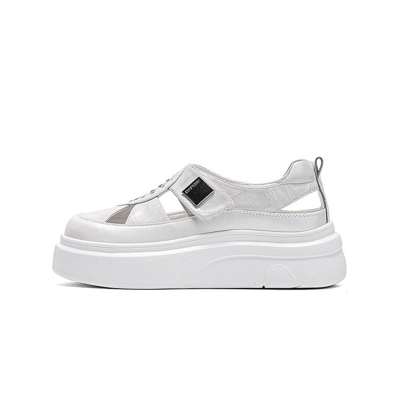 DAPHNE DAPHNE Cow Split Leather Low top Casual Shoes Women's