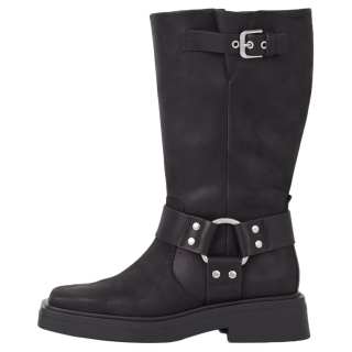 VAGABOND SHOEMAKERS Nubuck Knee high Boots 4.5cm Women's Black