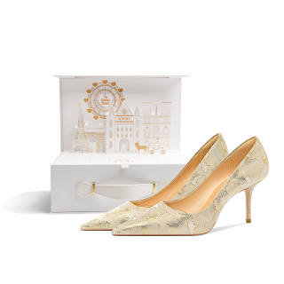 VVKI High Heels Women's Light Champagne