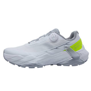 AOLUN White Wing Fabric Low top Commute Hiking Shoes Men's White