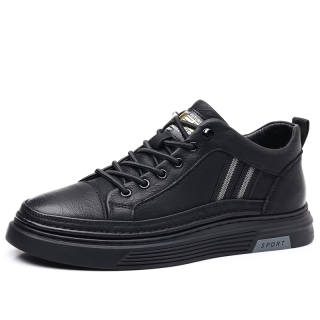 Poitulas Cow Split Leather Casual Shoes Men's
