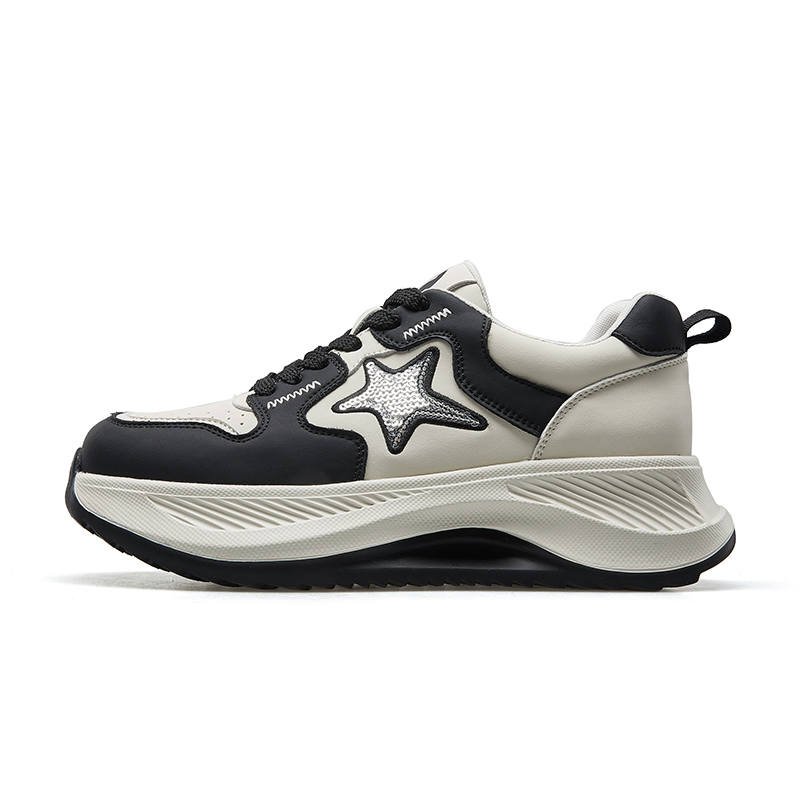 KANGNAI Synthetic Leather Low top Casual Shoes Women's