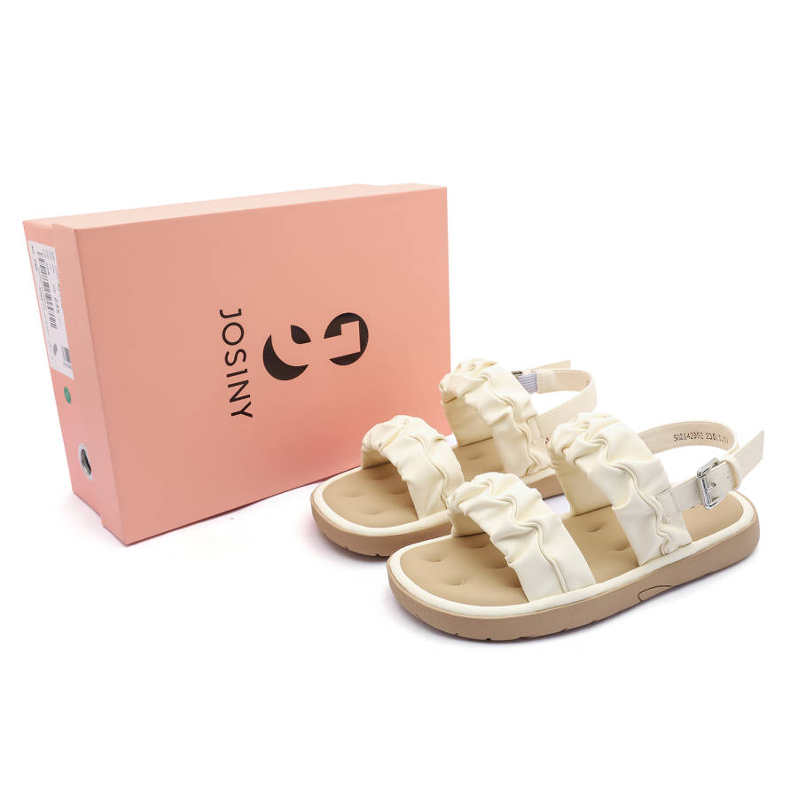 JOSINY JOSINY One Strap Sandals Women's Ecru