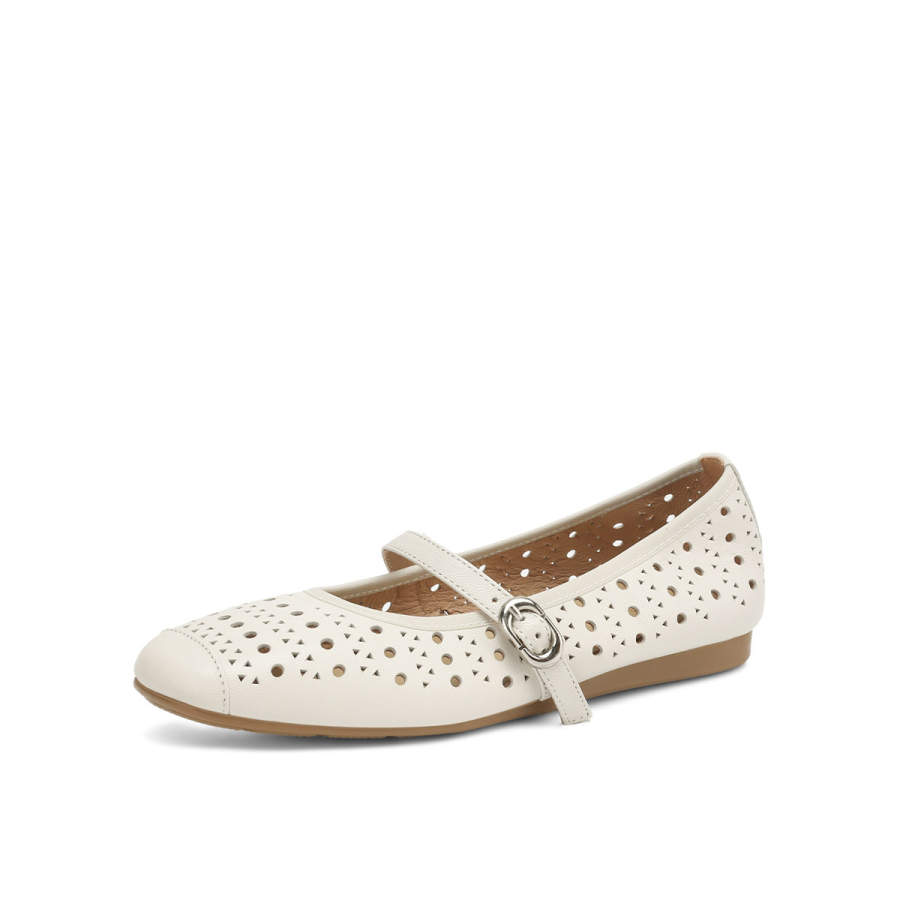 BOERDIQI Sheepskin Flat Mary Jane Shoes 1.2cm Women's