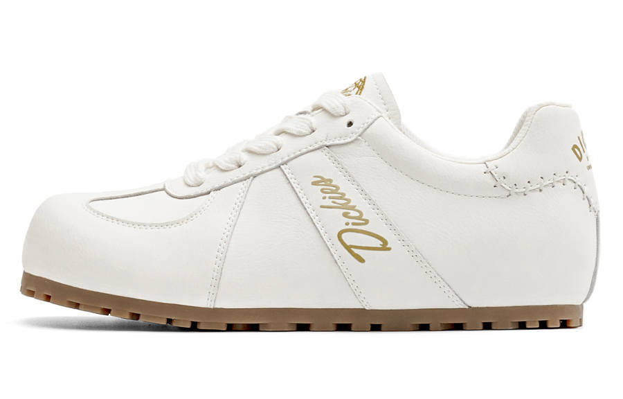 Dickies Synthetic Leather Low top Casual Shoes Women's Beige