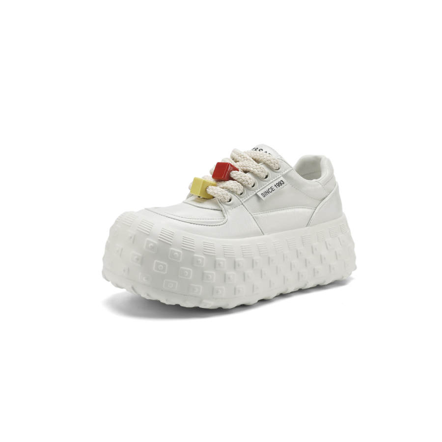 ST&SAT Synthetic Leather Versatile Breathable Low top Casual Shoes Women's