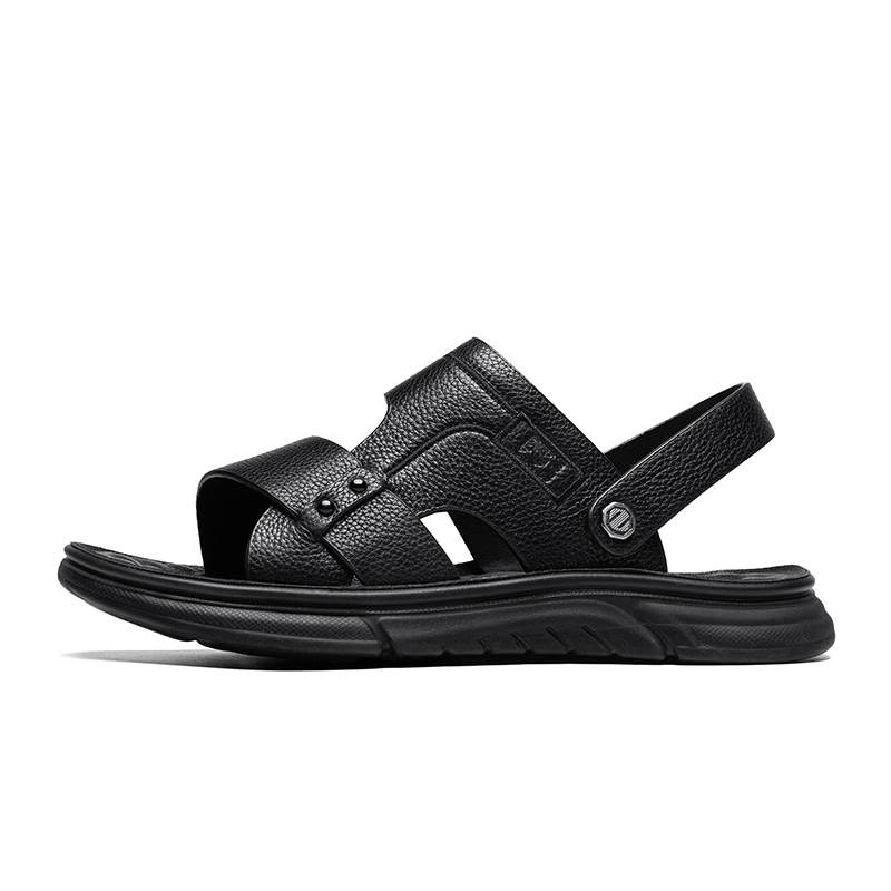 Mulinsen Beach Sandals Men's Black/Brown