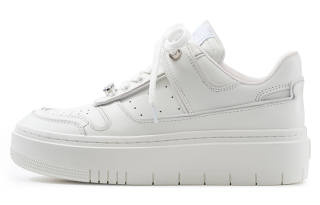 Lucia Tacci Designer Collection Skateboard Shoes Unisex Low Top White