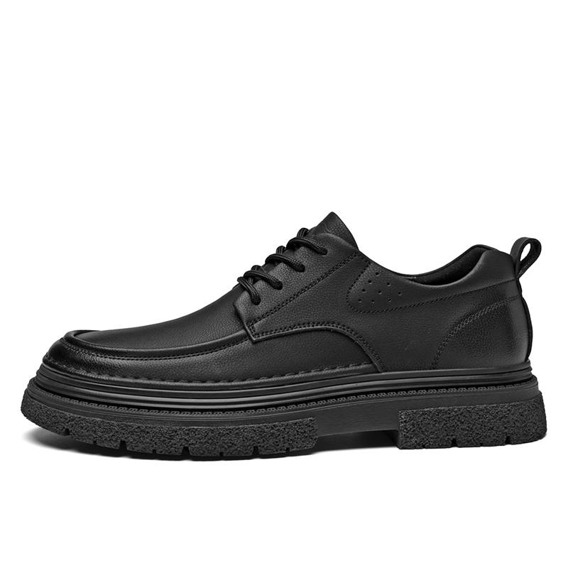 SEPTWOLVES Casual Leather Shoes Men's Black