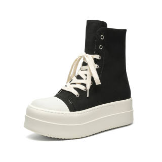 MADALLO Combat Boots Women's Black