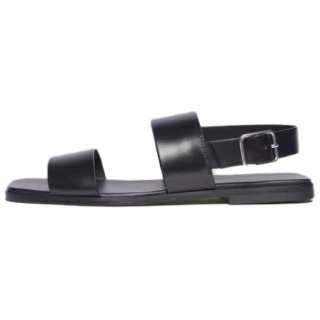 Sandro One Strap Sandals Men's Black