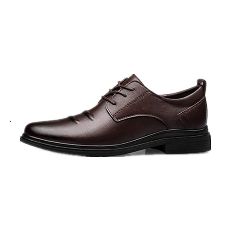 GONGNIULEITING Top Grain Cow Leather Men's Casual Shoes Men's