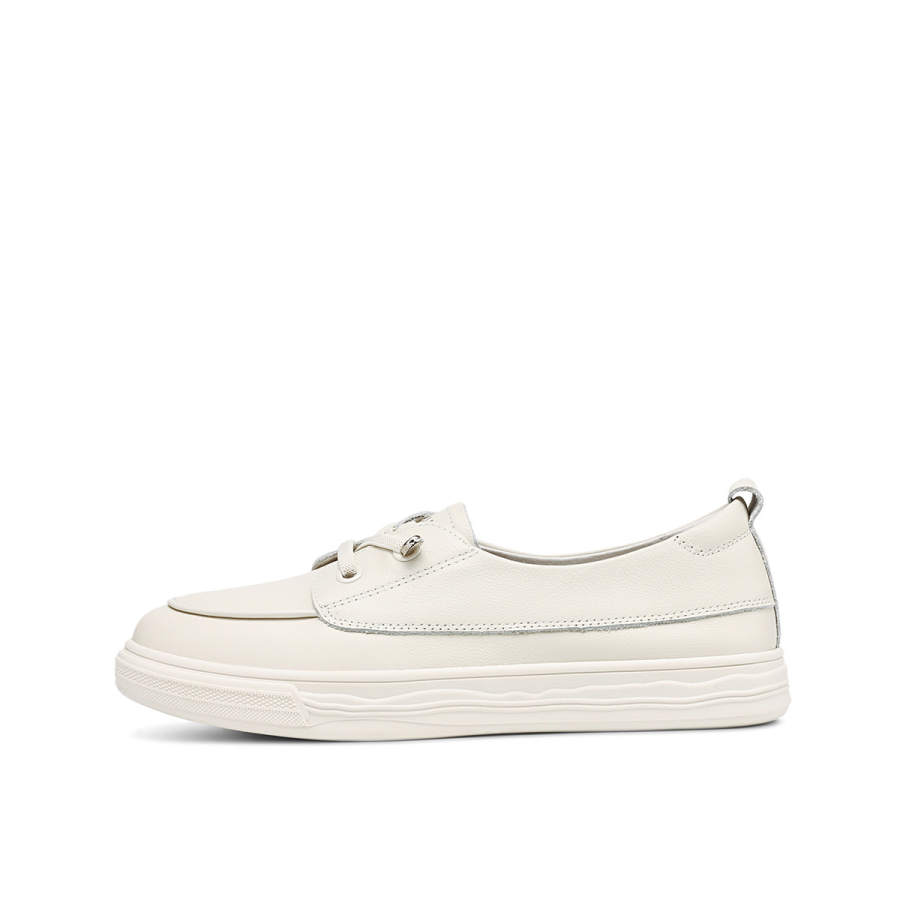 OCCAMAN Top Grain Cow Leather Wear resistant And Lightweight Low top Casual Shoes Women's