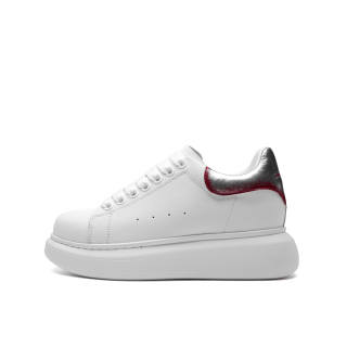 XIONGMAOMUMU Low top Skateboard Shoes Unisex White