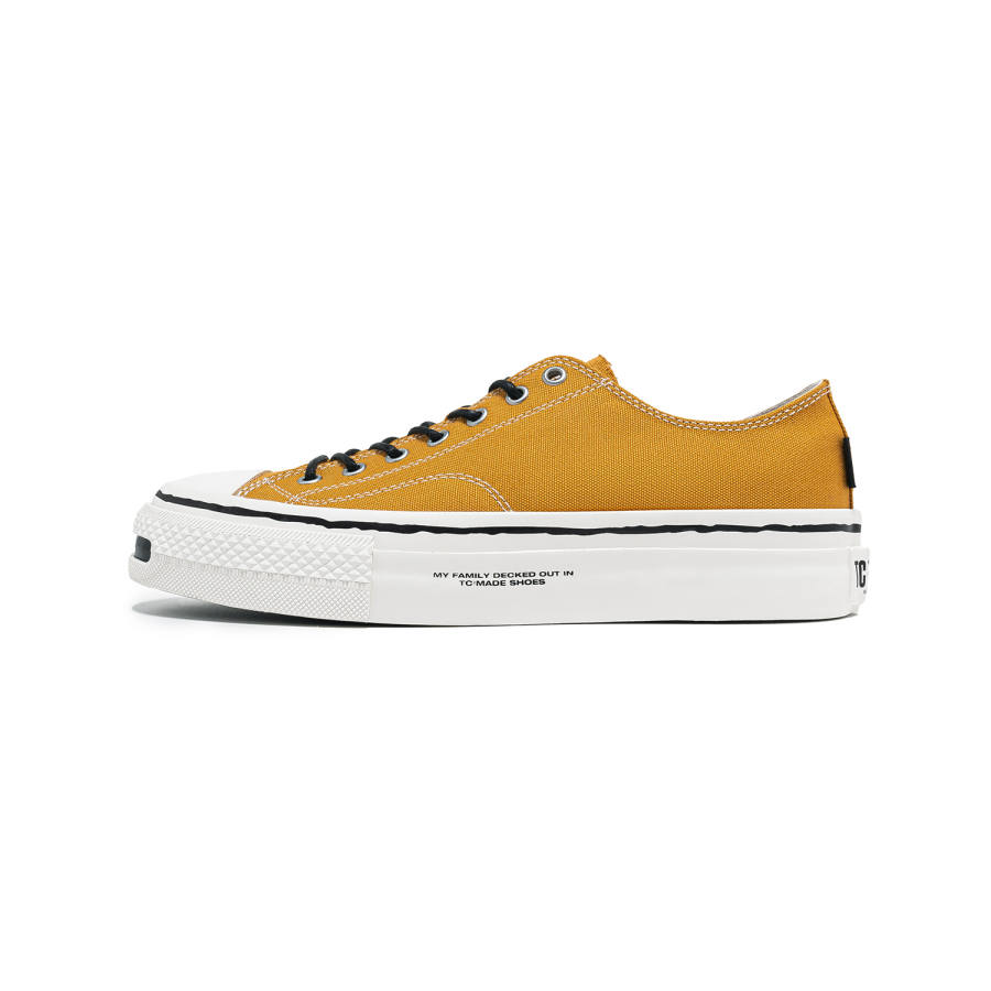 T/C TC Low top Canvas Shoes Unisex Yellow