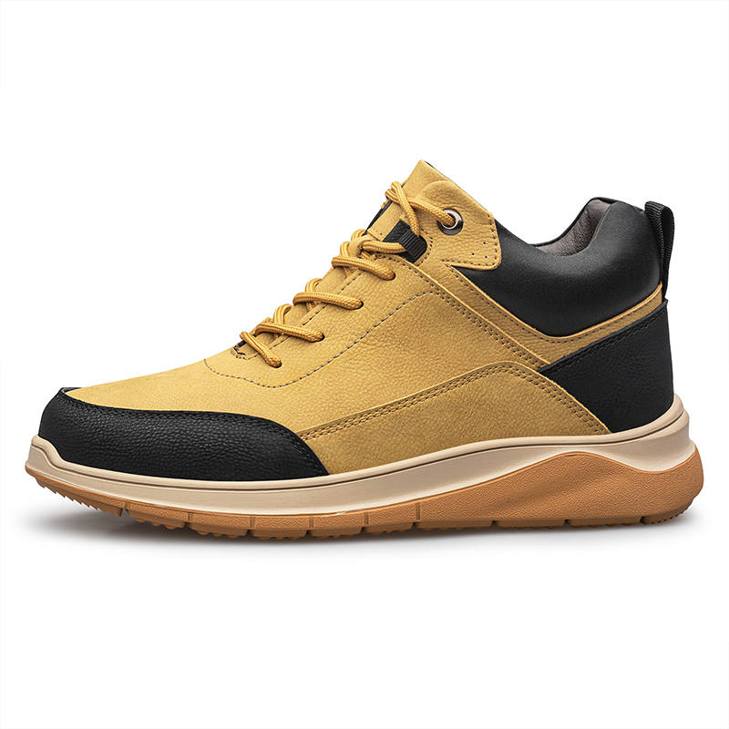 GONGNIULEITING Cow Split Leather Breathable And Slip Resistant Breathable And Slip Resistant Low top Casual Shoes Men's