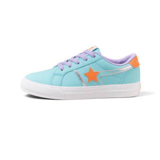 UNIITY Low top Skateboard Shoes Women's Blue Orange