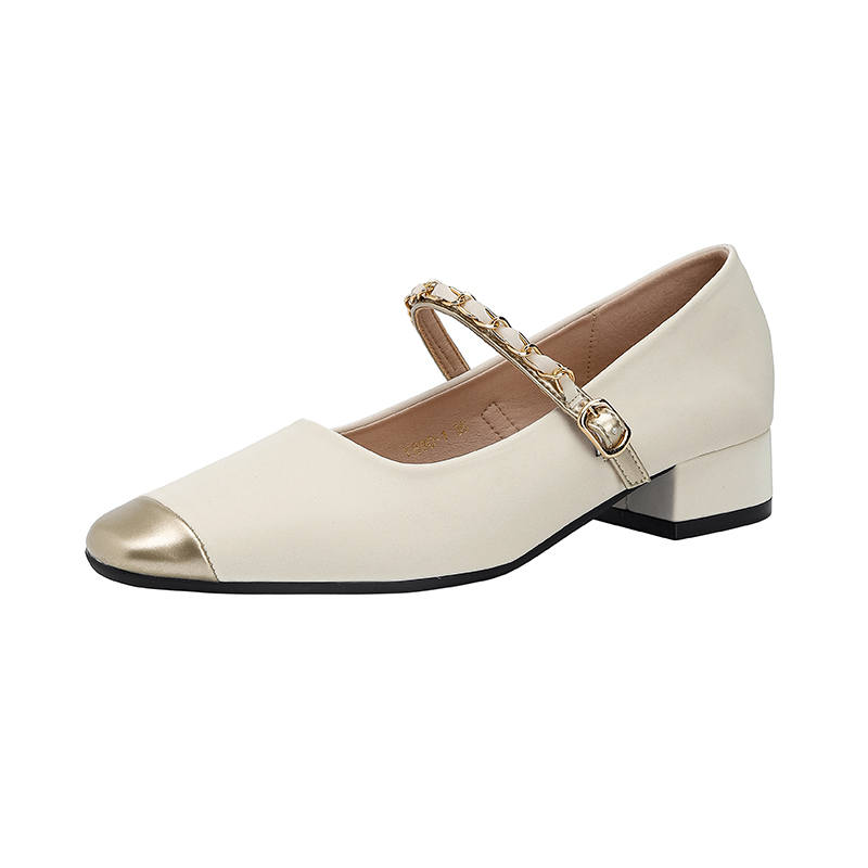 TATAYA Mary Jane Shoes Women's Apricot