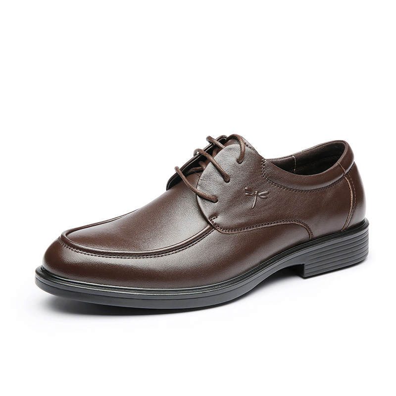 RED DRAGONFLY Cow Leather Casual Shoes Men's Brown