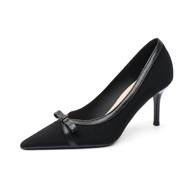 WESTLINK WESTLINK Fabric Slim Heel High Heels Women's
