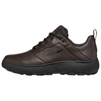GEOX Slip Resistant Abrasion Resistant Slip Resistant Abrasion Resistant Low top Casual Shoes Men's Brown