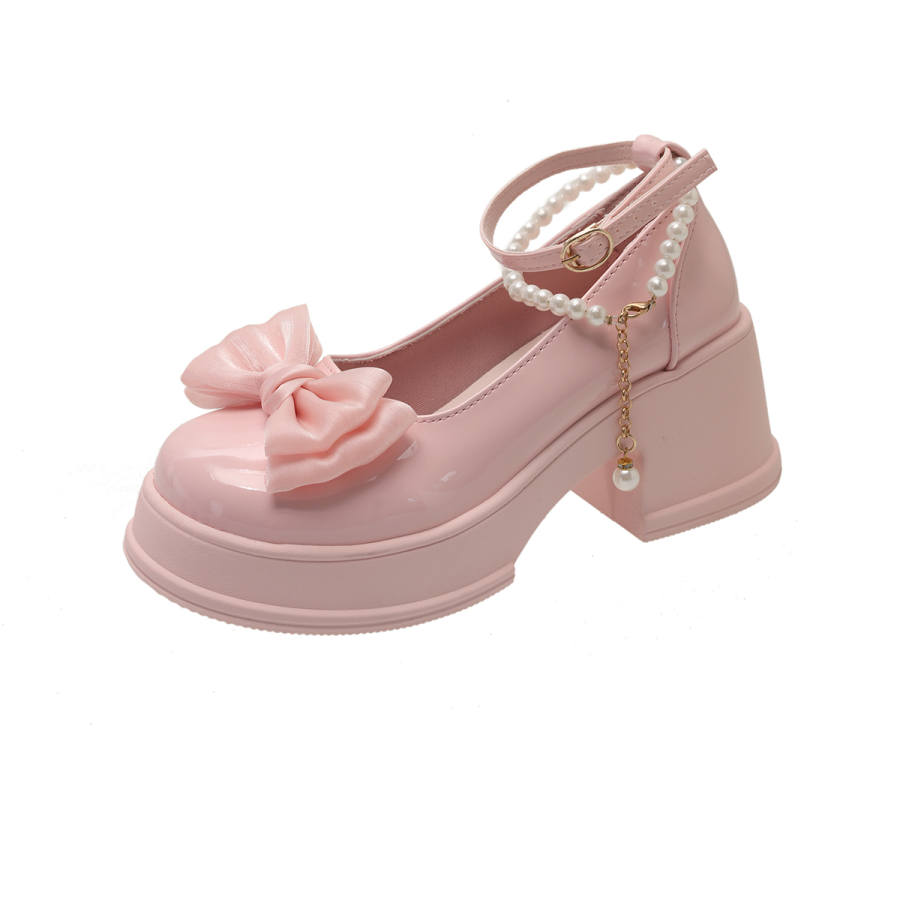 Alxnan Chunky Heel High Heels Women's
