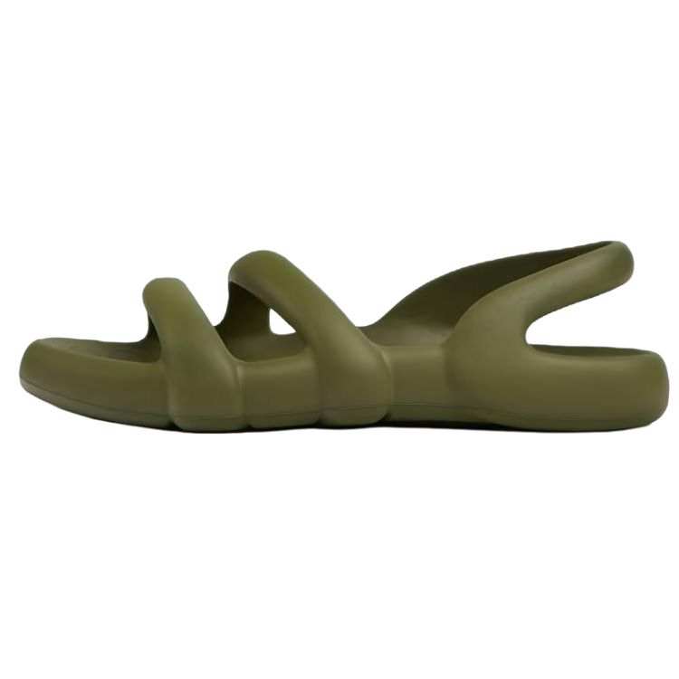 CAMPER Kobarah Flat EVA Beach Sandals Men's Army Green