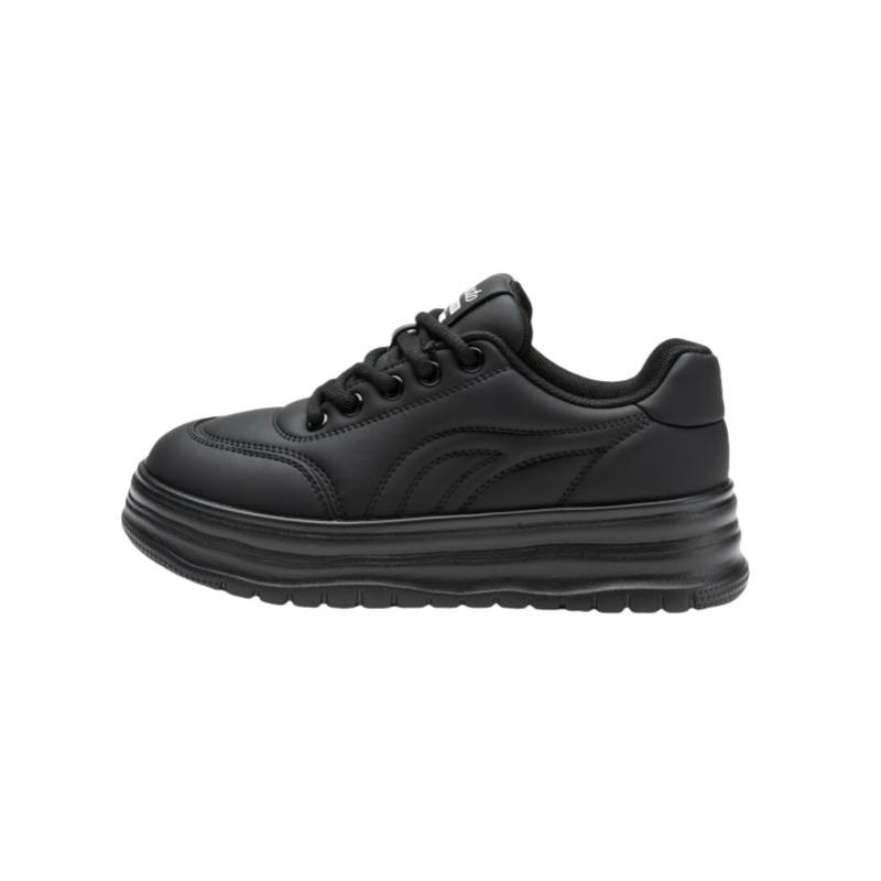 DUSTO Slip Resistant Abrasion Resistant Slip Resistant Abrasion Resistant Low top Casual Shoes Women's Black