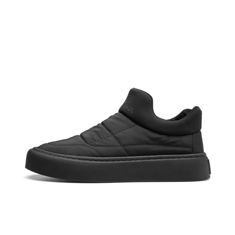 PARDASAUL Cow Leather Casual Shoes Men's Black