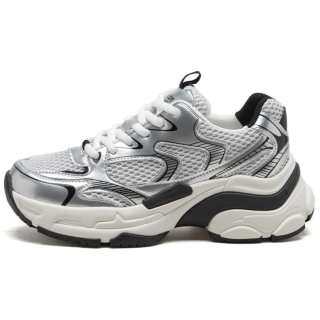 AGSDON Synthetic Leather Low top Chunky Sneakers Women's