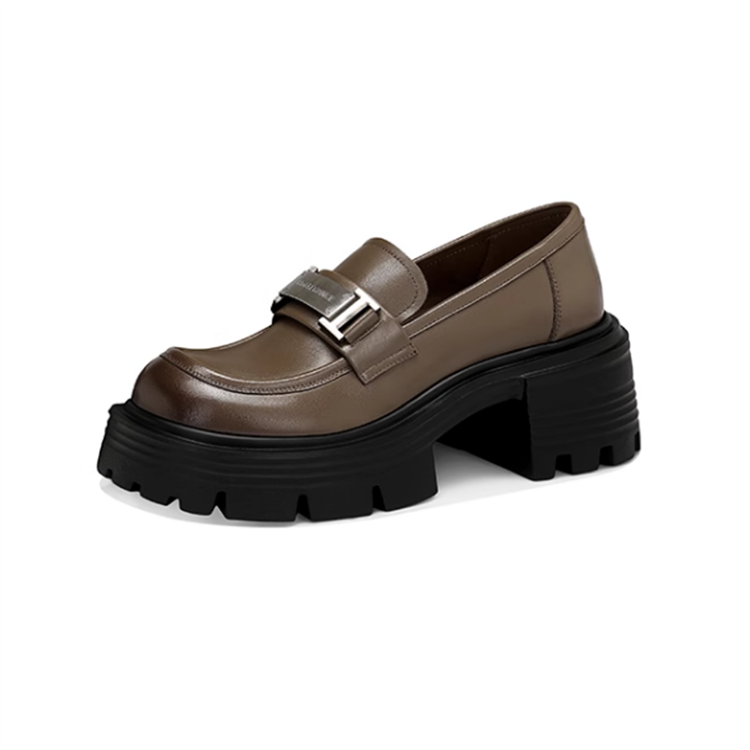 JESSICA SOPHIA Loafers Women's Black/Khaki