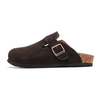 VSNXC Rubber Sole Abrasion Resistant Closed Toe Slippers Men's