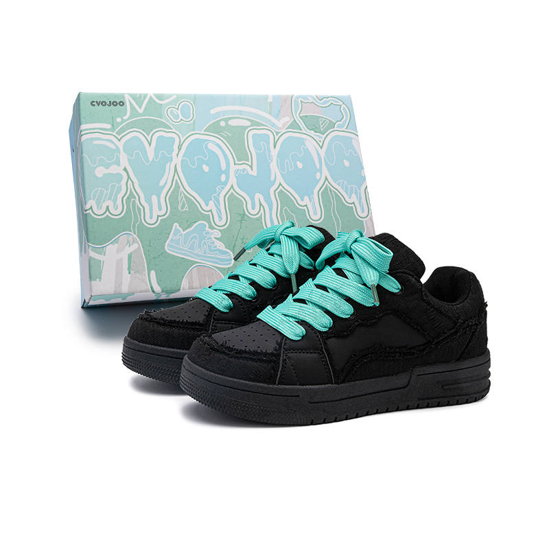 CVOJOO Slip Resistant Slip Resistant Low top Skateboard Shoes Unisex
