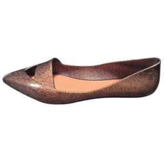 MELISSA PVC Casual Shoes 1CM Women's Gold