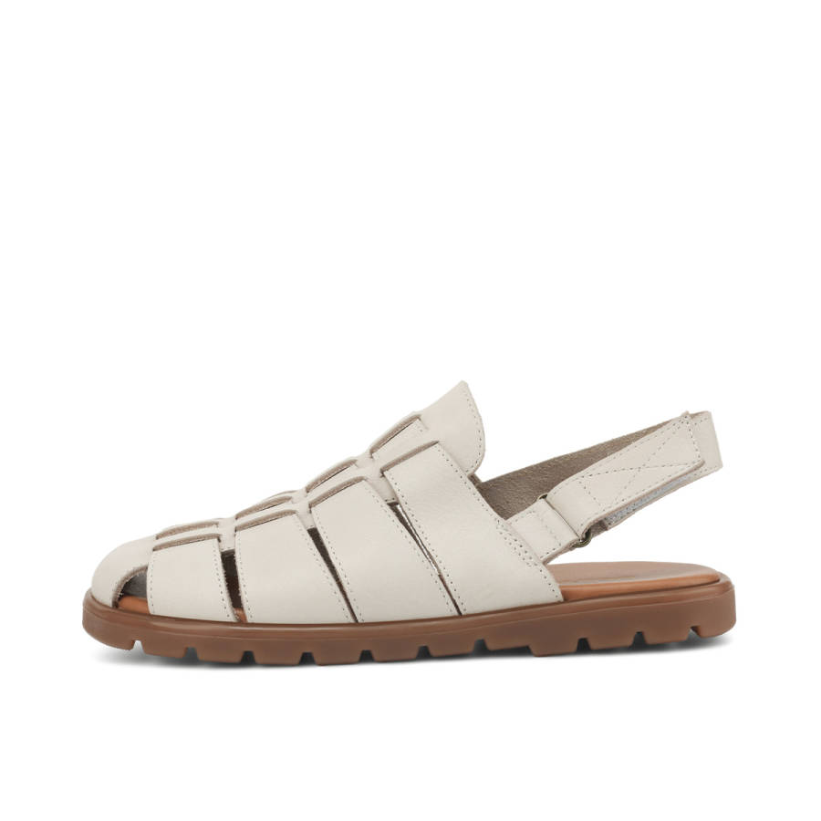 OCCAMAN Cow Leather Roman Sandals 2cm Women's