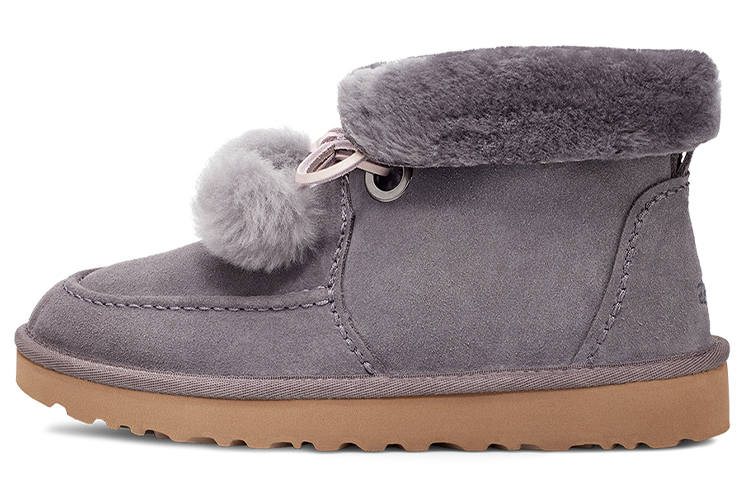 UGG Kyrina Bow Pom 'Purple Gray' Women's