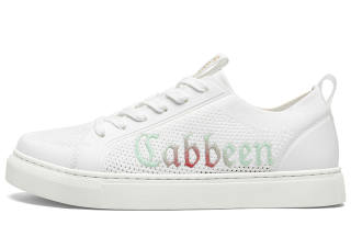 Cabbeen Canvas Flyknit Preppy Glow In The Dark Fabric Lightweight Breathable Lightweight And Breathable Low top