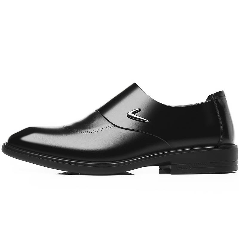 Poitulas Poitulas Cow Split Leather Dress Shoes Men's