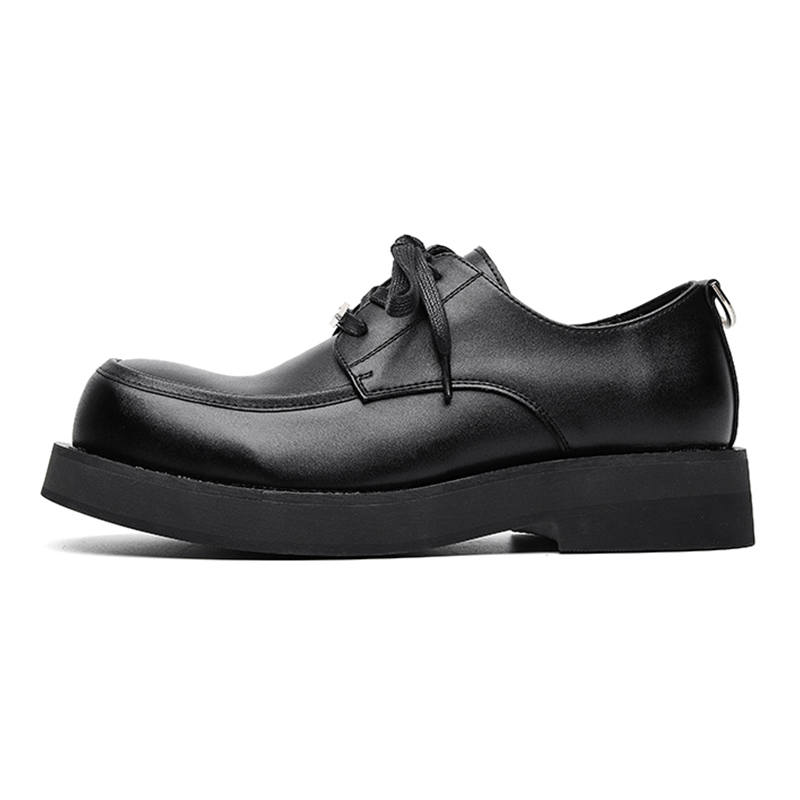 ZONEJOY Chunky Derby Shoes Trendy Sneakers & Casual Shoes Men's Black