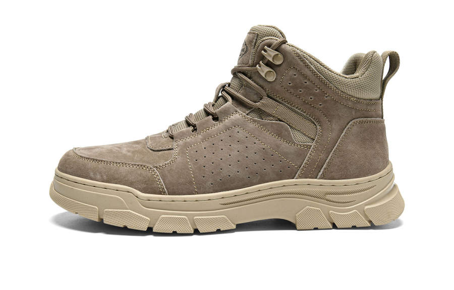 HLA HLA Work Boots Men's Low Top Brown/Sand