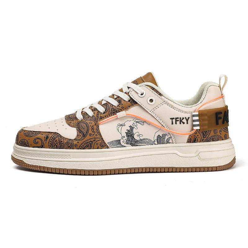 TFKY Pu Slip Resistant Abrasion Resistant Slip Resistant Abrasion Resistant Low top Skateboard Shoes Men's
