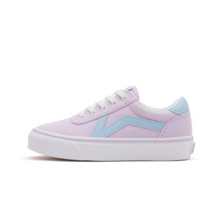 WENERMAN Microfiber Leather Low top Skateboard Shoes Women's Light Purple