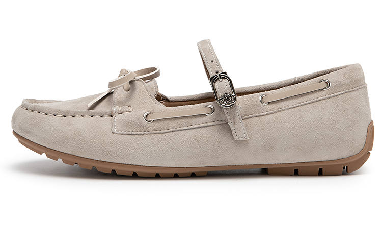 NATURSUN Sheepskin Mary Jane Shoes Women's
