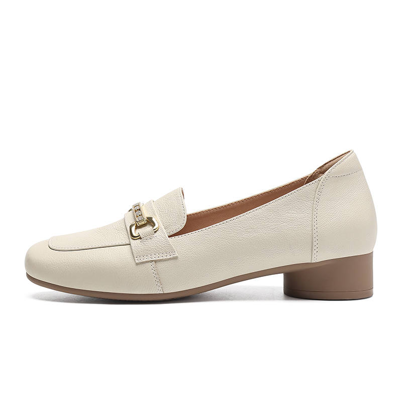 ZHR Cow Leather High Heels Women's