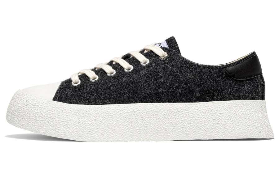 East Pacific Trade Lace Up Low top Stylish Skateboarding Shoes Men's Black