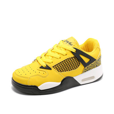 LIANGHUO Microfiber Leather Slip Resistant Cushioning Abrasion Resistant Low top Skateboard Shoes Unisex