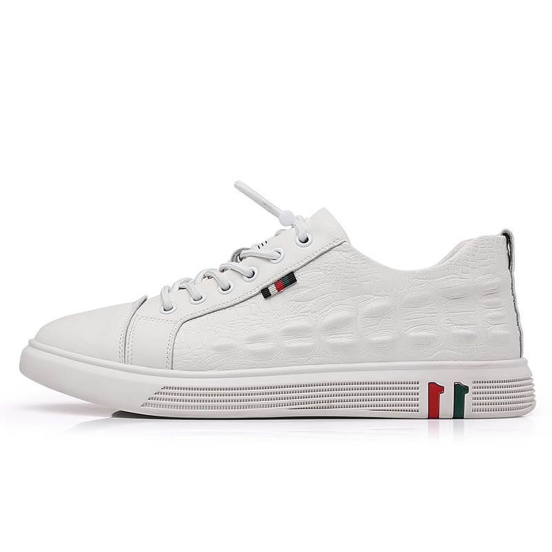 EGCHI Cow Split Leather Classic And Versatile Abrasion Resistant Abrasion Resistant Low top Casual Shoes Men's