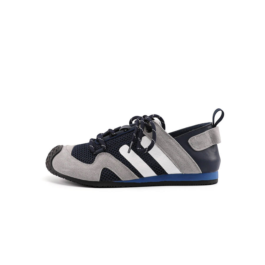 JOSINY Cushioning Abrasion Resistant Breathable Lightweight Low top Casual Shoes Women's Gray Blue