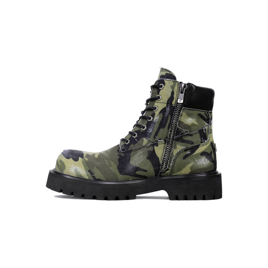 TERRA INCOGNITA Combat Boots Unisex Camouflage
