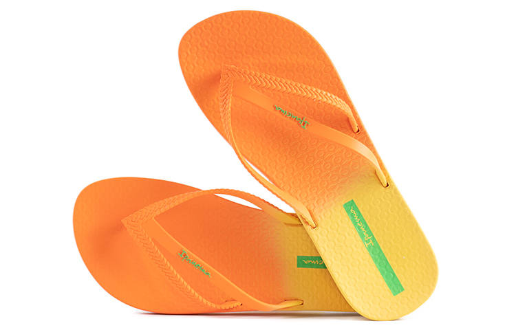 Ipanema Multicolor Flip Flops Women's Orange Yellow